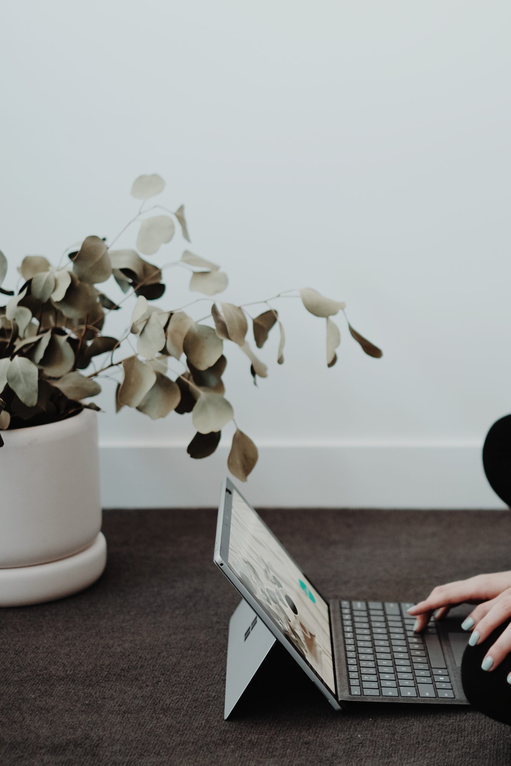 Canva - Woman Working on the Floor
